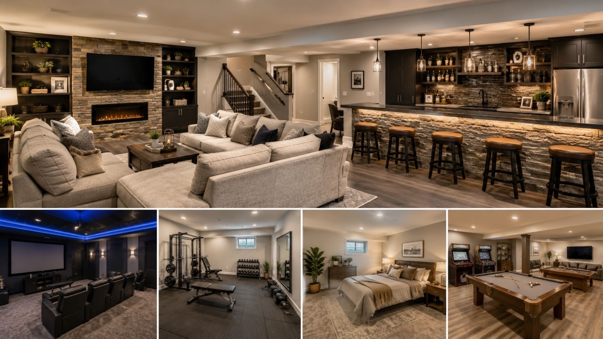 11 Modern Basement Remodeling Ideas for West Virginia Homes