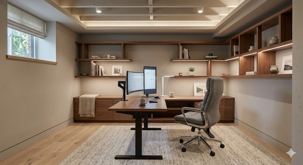 Quiet Home Office Corner