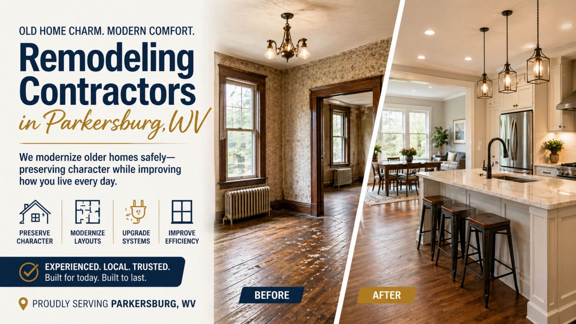 Remodeling Contractors in Parkersburg