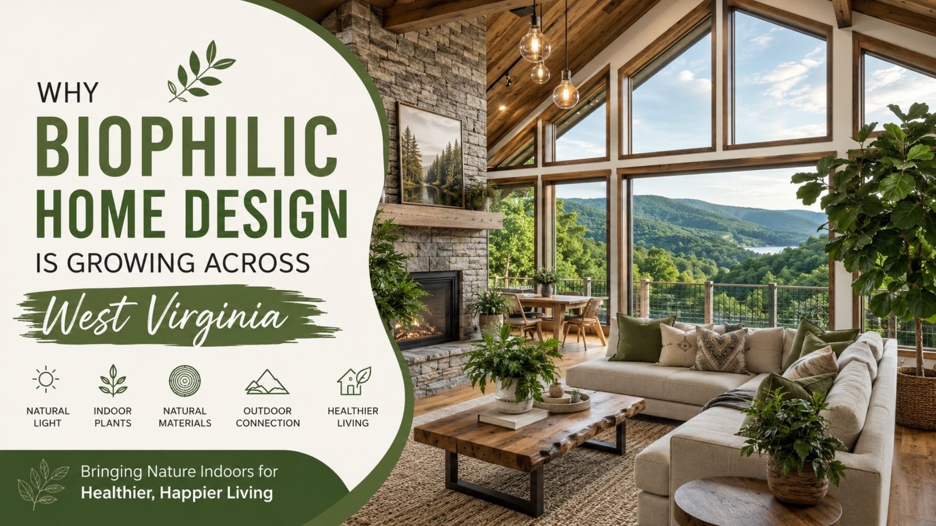 Biophilic Home Design in West Virginia