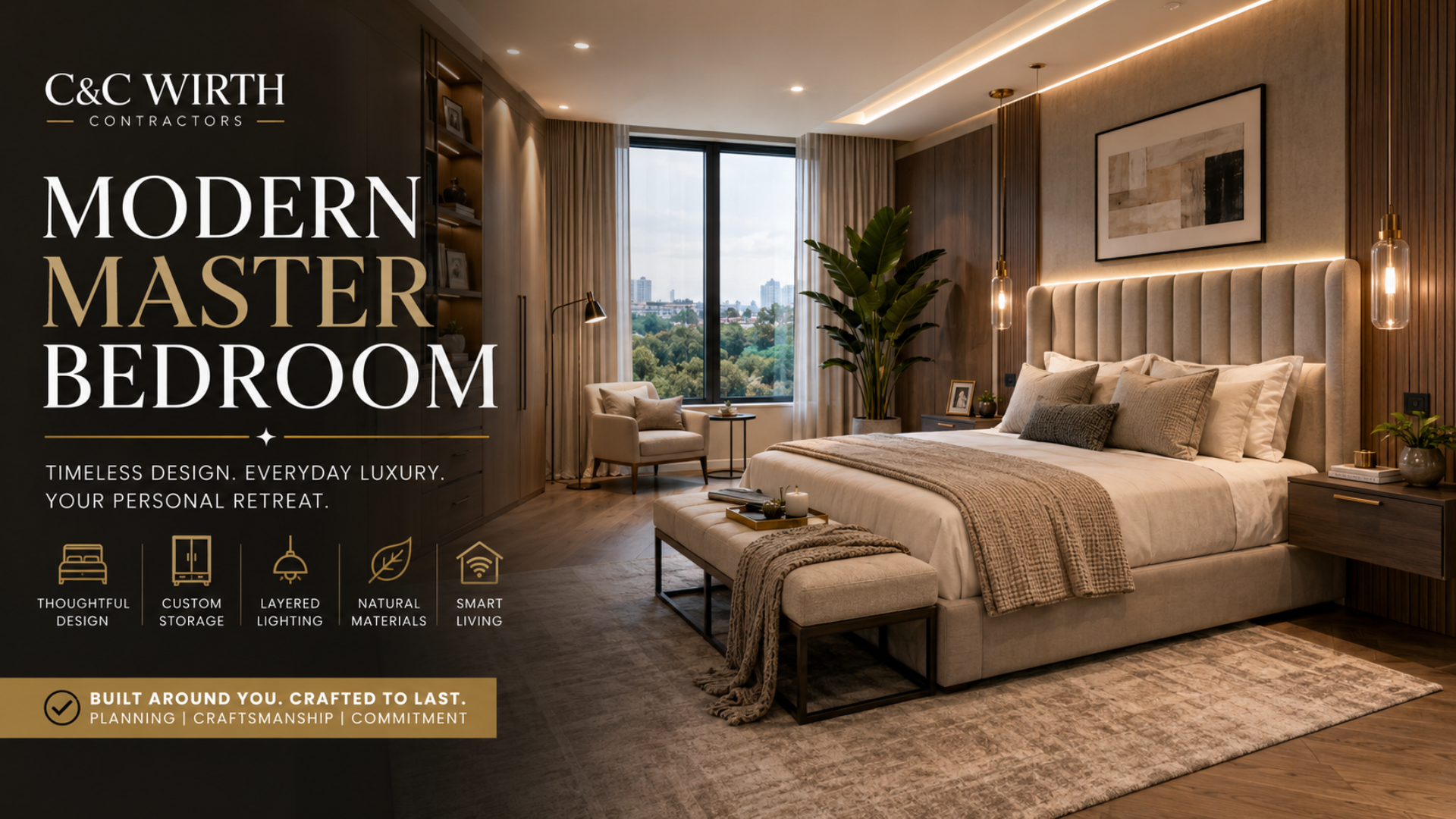 Modern Master Bedroom