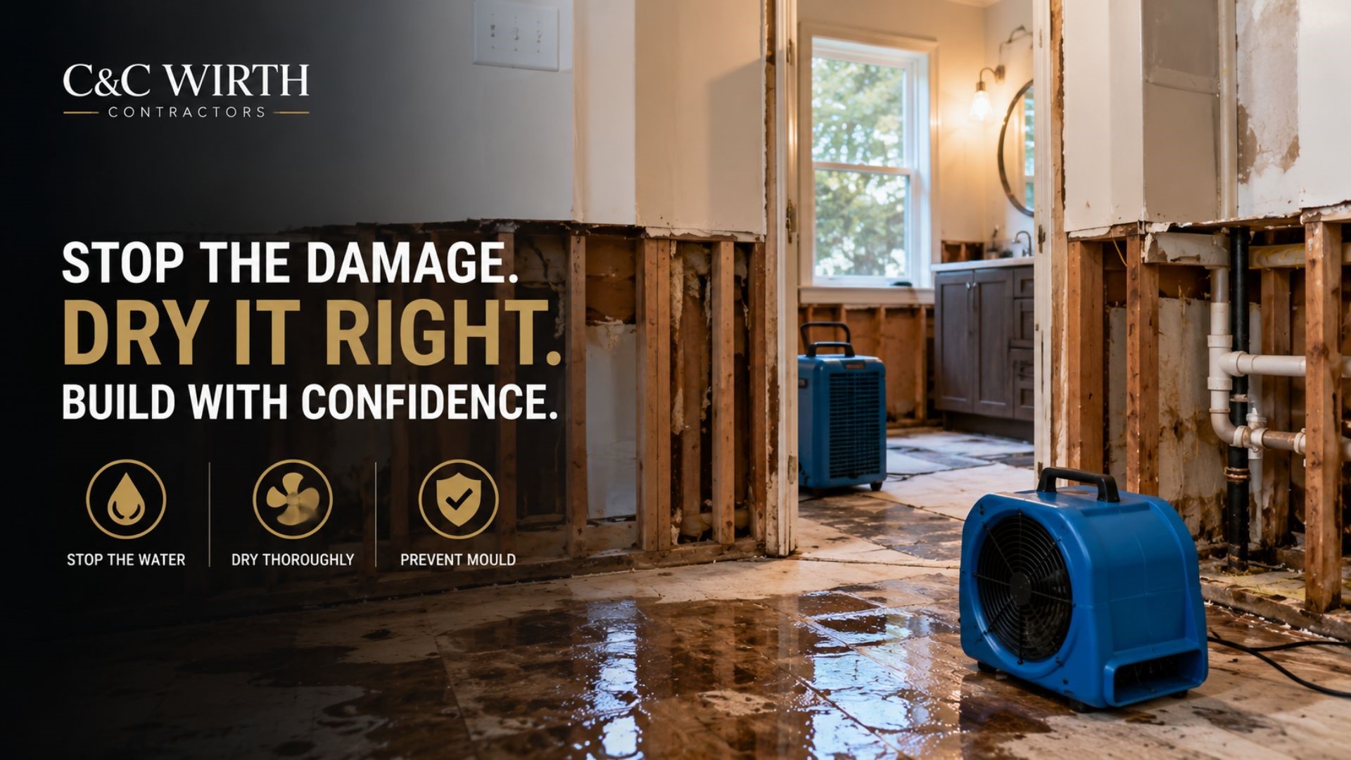 Water Damage During Renovation? Follow This Proven 3-Phase Guide.